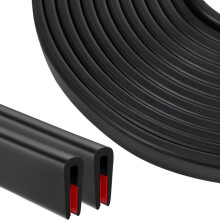 4m randbeschermingsstrips voor plaatstaal, 4 mm-6 mm U-vormige rubberen afdichting, EPDM plaatwerk randafdichting, U-vormige afdichting voor plaatstaa