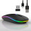 Rechargeable Wireless Mouse, Ergonomic Bluetooth Mouse, Silent 3Dpi Gaming Mouse with 7-Color Backlighting 1