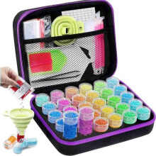 Diamond Painting Accessories Storage Box, 30 Slots for Diamond Painting (DIY diamonds not included)
