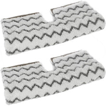 Dirt Grip Shark Pads [2 Pads] Συμβατά με Klik 'n' Flip S6001 και S6003 Steam Mops, Λευκό