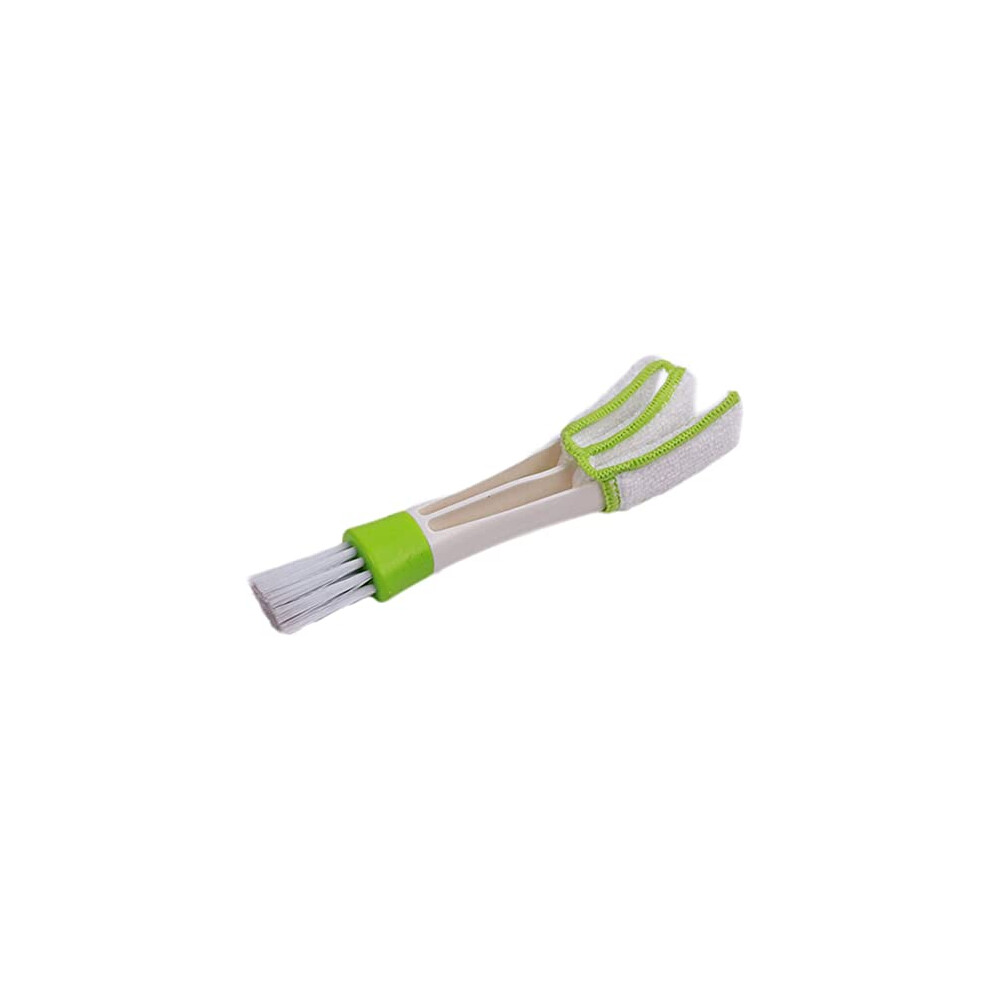 2 In 1 Keyboard Cleaning Brush And Window Blind Duster, Dualended Cleaner For Car Office, Silver 9771547271772