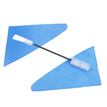 Woodwind Instrument Cleaning Kit for Flute Clarinet Saxophone, Microfiber Swab Cloth Brush, 1 Set