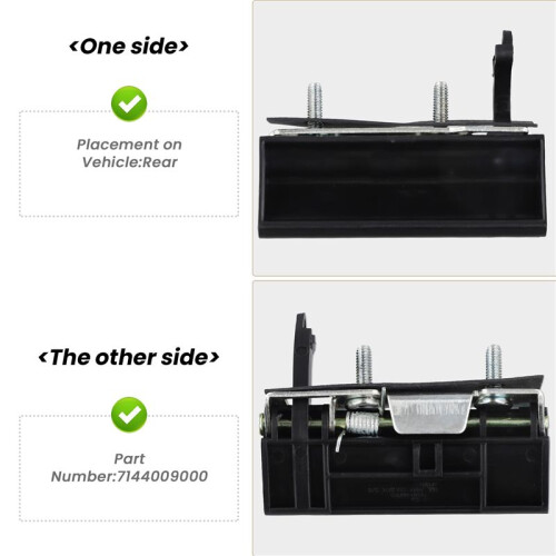 Car Tailgate Trunk Boot Exterior Handle 7144009000 ATD18919 for Kyron 1