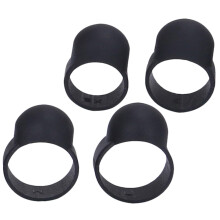 Drummer Finger Protectors, AntiBlister Finger Sleeves and Cots for Drumstick Grip, 4 Pack