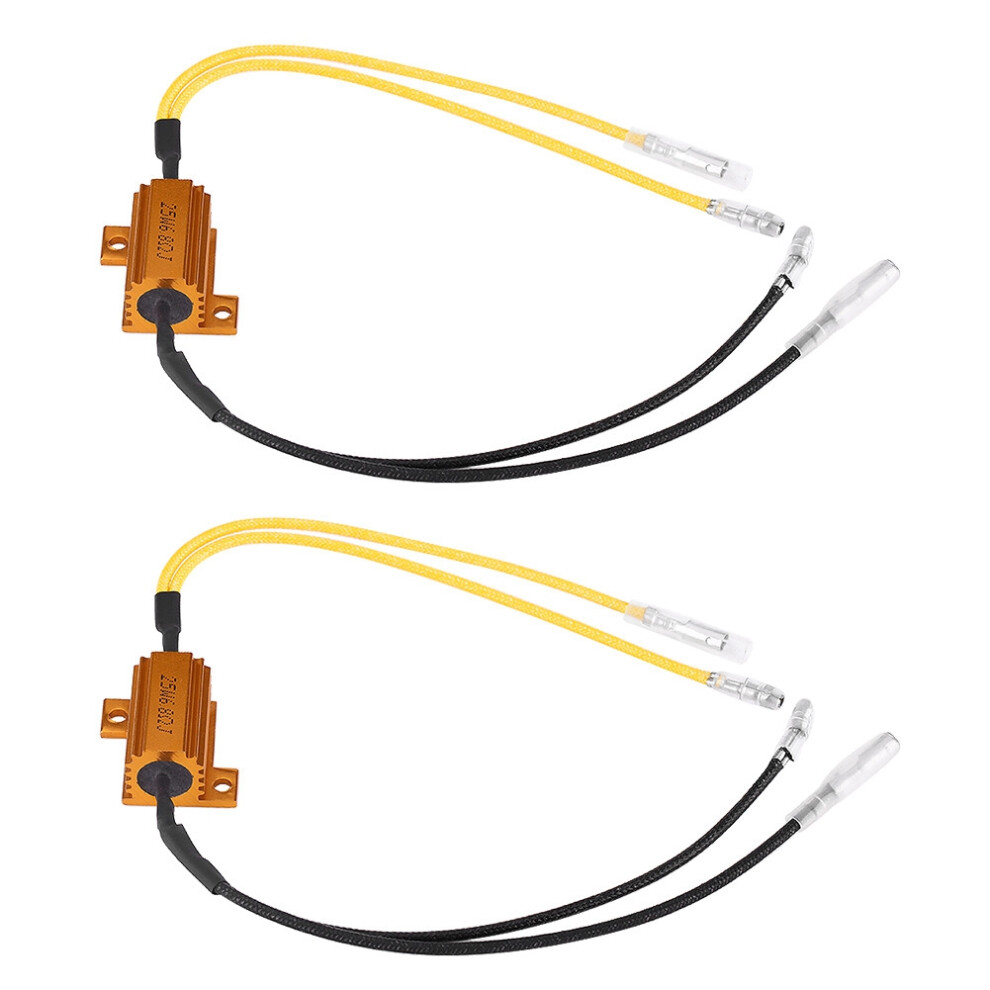 25W 6.8Î© Motorcycle Led Turn Signal Load Resistor Fix Flash Error Light 7661392895266