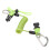 Diving Hook Rope Stainless Steel TPU Green 9