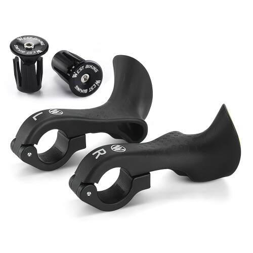 Cycle Handlebar Grips Fluorescence Nylon Ergonomic Comfort Bicycle Accessory 1