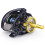 (Right Handle) Salzwasser-Spinnrolle 7.2:1, 5+1BB mit Warnung 7