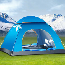 3-4 Person Automatic Pop Up Outdoor Hiking Camping Tent Waterproof UV Protection