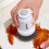 (Gray) Ergonomic Kitchen Brush with Liquid Dispenser 4
