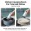 (Gray) Ergonomic Kitchen Brush with Liquid Dispenser 7