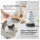 (Gray) Ergonomic Kitchen Brush with Liquid Dispenser 8