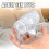 Men\'s Vibrating Masturbator Cup - Transparent 2