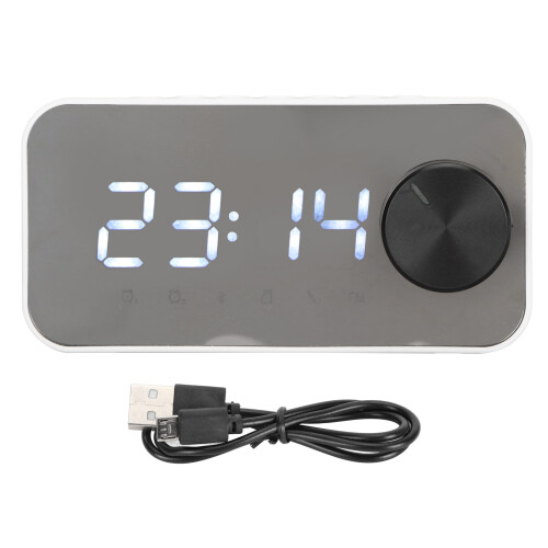 White Bluetooth Speaker 1200mAh, 5.3, FM, 512GB 1