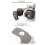 22PCS Disc Brake Caliper Press Tool Kit Piston Caliper Compressor Tool Set for Brake Pad Replac Reset with Case Red 4