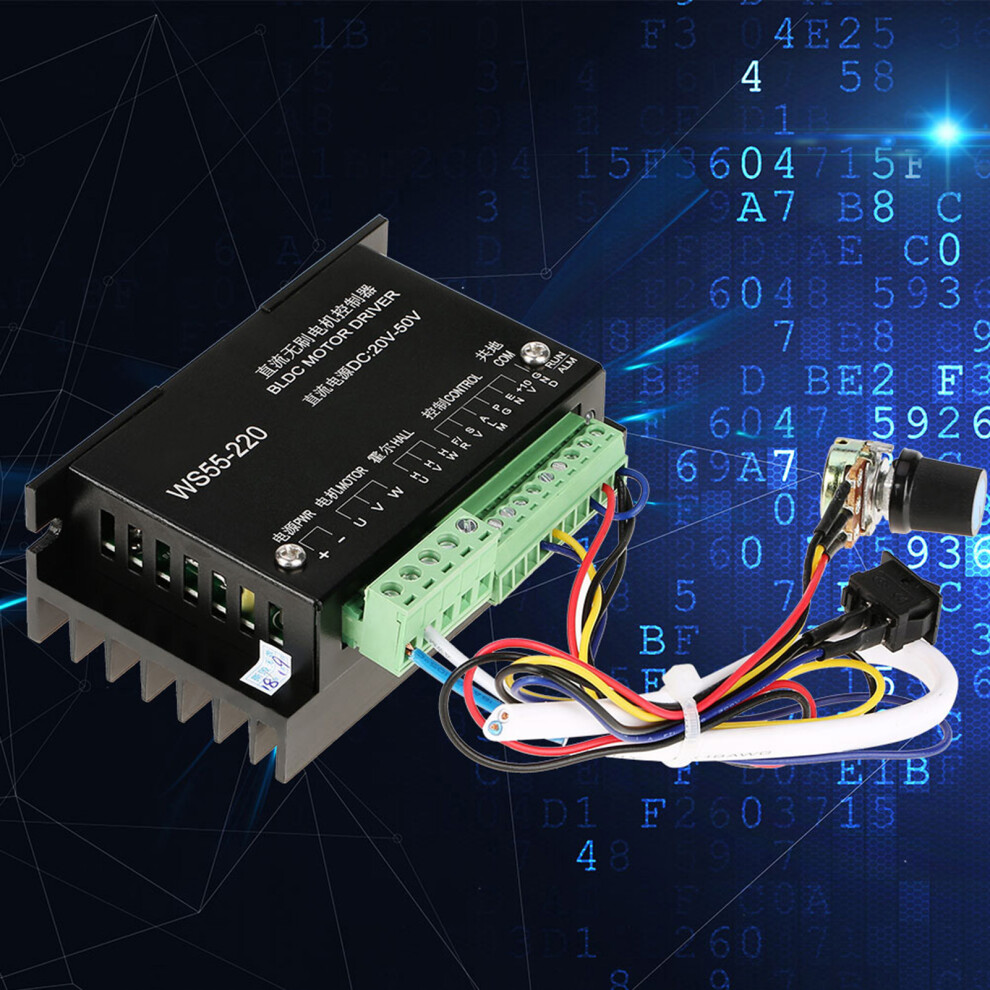 Ws55-220 Dc 48V 500W Bldc Spindle Motor Controller, High Performance 8701392773702