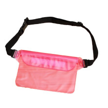 Waterproof Fanny Pack with Dual Window Lock, Snowproof Dirtproof Protection, Adjustable Strap for Travel and Workout