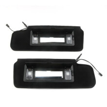 1Pair Car Sun Visors Shades W/LED Light 12459827 14081826 for Corvette C4 1984-1996 Sunvisors Vanity Mirror