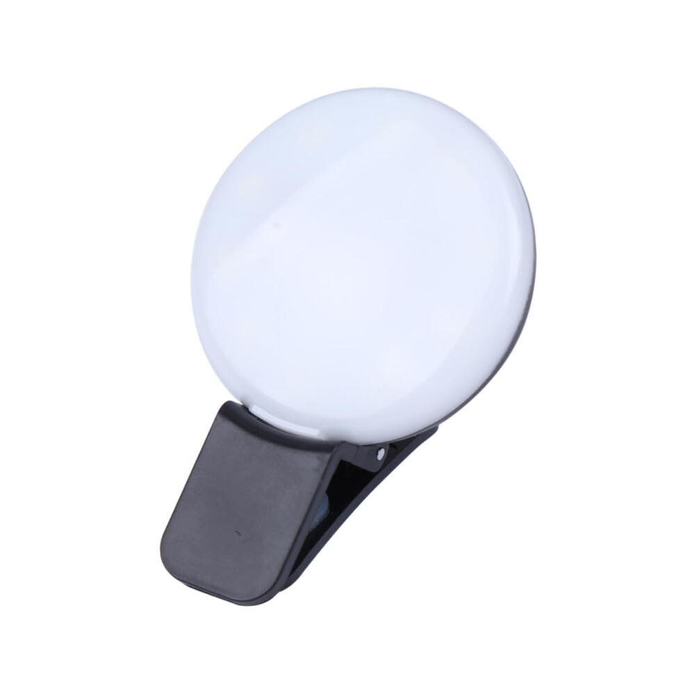 Led Ring With Adjustable Modes, Clipon Rechargeable Selfie For Phone Laptop Makeup Light 9073542412977