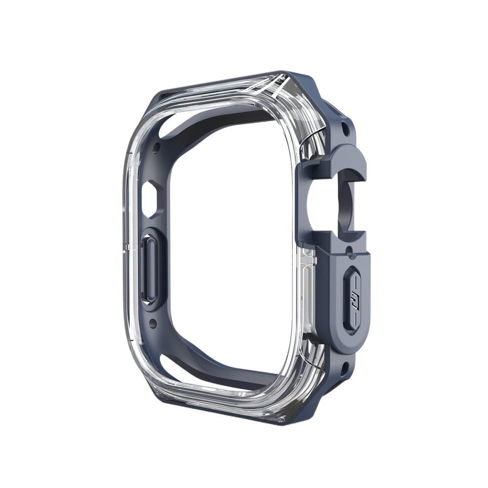 Slim ShockâAbsorbing Case For Apple Watch 8 40Mm And Ultra 49Mm Transparent Midnight Cover Blue 9169991299082