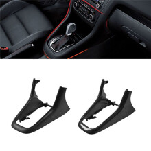 Car Center Control Shift Lever Panel Frame Gear Lever Bracket Base for 6 2008-2013 Black