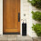 Square Model Umbrella Stand 42x16x16 cm Black 5