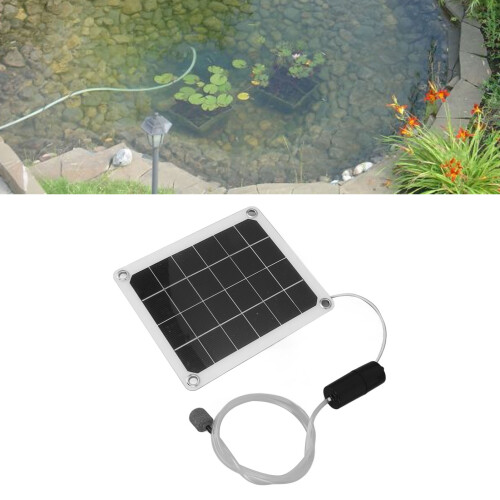 Quiet 20W Solar Air Pump: Energy Efficient for Ponds & Hydroponics