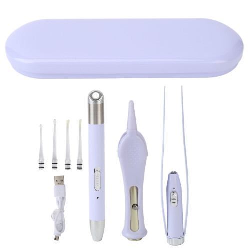 Model: Ear Wax Kit - 250mAh/40mAh, Stainless 1