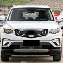 Luz de Circulação Diurna LED para Carro, Farol de Neblina, Luz de Seta Amarela DRL para Atlas PRO 2019 2020 2021