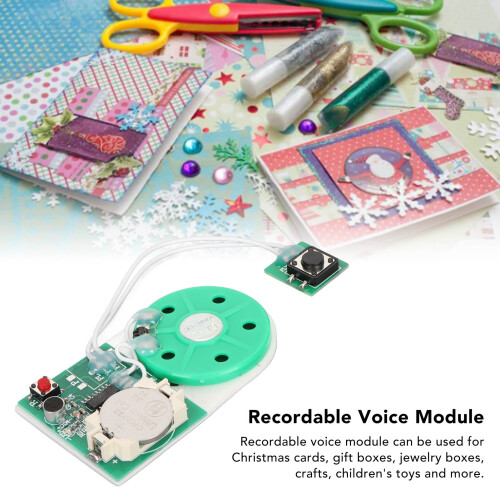 25 Sec Sound Recording Module with LED Indicator, CR2032 Battery 2