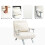 Homcom Sofá Cama Individual Beige 65 x 69 x 80 cm 6