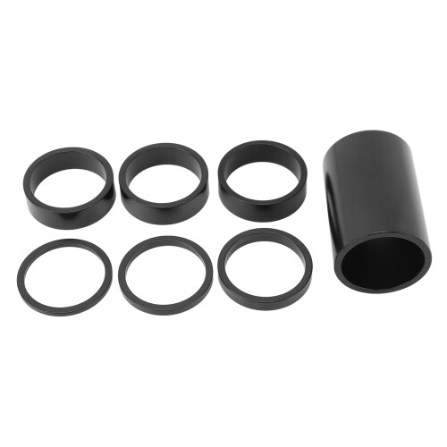 Bicycle Headset Spacers Aluminium 28.6mm 7pk
