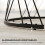 Homcom Mesas de Café Bicolor 70 x 70 x 46.5 cm 8