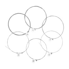 ibasenice 6pcs Electric Guitar Strings Set, NoiseReducing Clear Tone, Easy to Use for Beginners