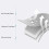 Baby Bath Cushion Support Seat Pillow White Crown Pattern Adjustable White 8