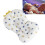 Baby Bath Cushion Support Seat Pillow White Crown Pattern Adjustable White 13