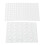 2 Sheets Self-Adhesive Pearl Heart Rhinestones 13