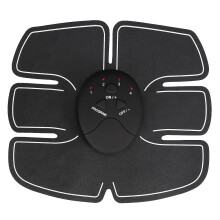 Wireless EMS Body Shaping Patch Kit - Black, Size 17.5x18.5cm