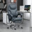 Vinsetto Silla de Masaje Gris 67 x 67 x 121 cm 2