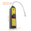Halogen Refrigerant Leak Detector ABS 6gr/yr 20cm 2
