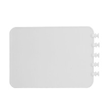 Lightweight White PP Divider Tray for Beach, Clothing, Snacks, 225g