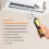 Halogen Refrigerant Leak Detector ABS 6gr/yr 20cm 10