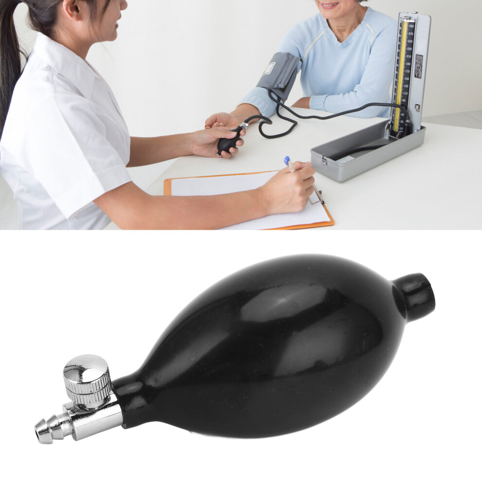 Replacement Latex Blood Pressure Bulb with Air Release Valve 3.6 x 1.9in