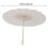Kids Paper Parasol, White, Bamboo DIY 58cm/22.8in 2