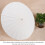 Kids Paper Parasol, White, Bamboo DIY 58cm/22.8in 6