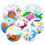 Kids Paper Parasol, White, Bamboo DIY 58cm/22.8in 8