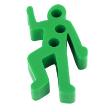 Unique Crime Scene Pen Holder for Office Desk Green Funny Office Accessories