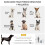 PawHut Carrito para Perro Azul 81 x 58 x 97.5 cm 2