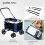 PawHut Carrito para Perro Azul 81 x 58 x 97.5 cm 3