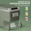 Outsunny Nevera Portátil Verde 64.5 x 43.5 x 53 cm 4